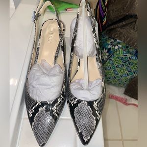 Nine West Snakeskin Heels